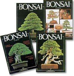 Le riviste 'BONSAI & news' di Crespi Editori