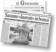 Saranno 'laureati' in bonsai