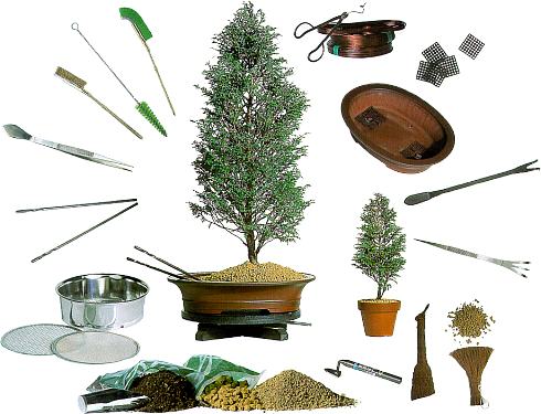 Tools, soil and fertilizers from Crespi catalogue